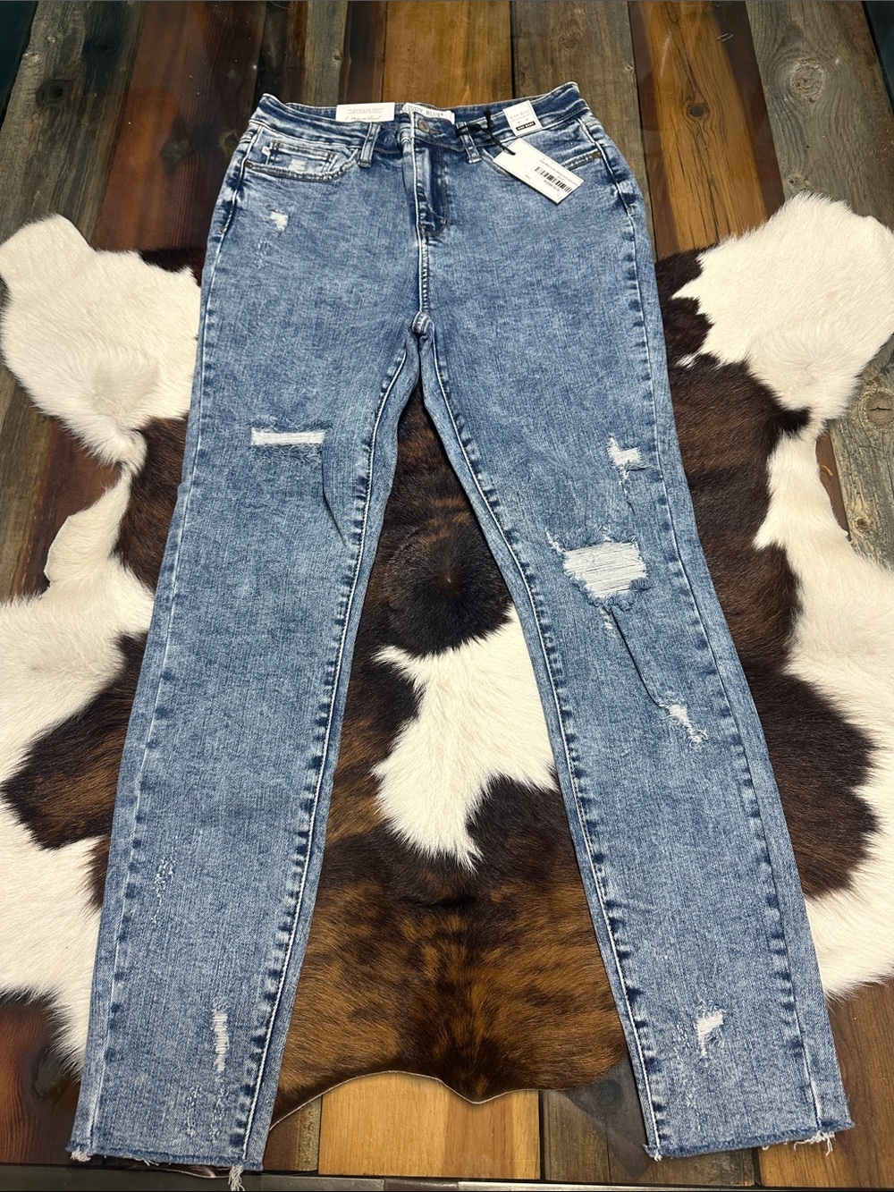 NWT Judy Blue acid wash Skinny Jeans - High Waist